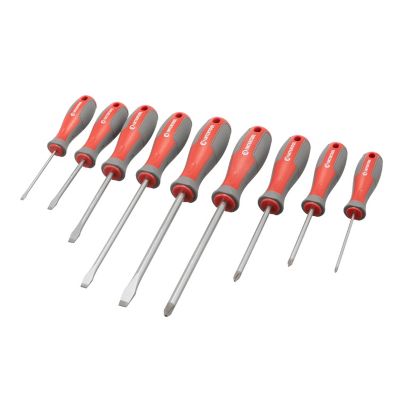 Image showing  9 pc. Screwdriver Set Rack