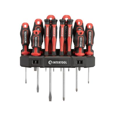 INTERTOOL 12 pc. Screwdriver Set DB STORM