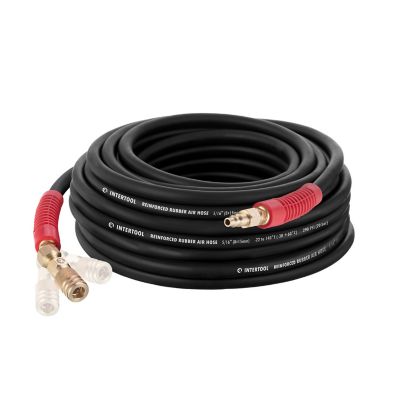 INTERTOOL 1/4 in. x 50 ft. Rubber Air Hose