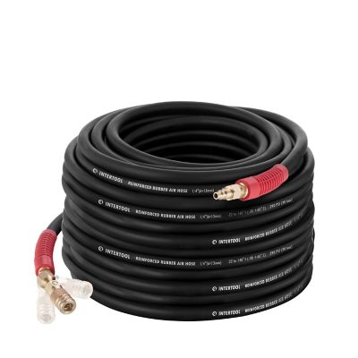 INTERTOOL 1/4 in. x 100 ft. Rubber Air Hose