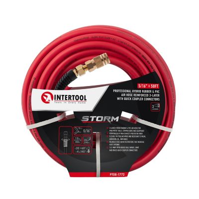 Image showing 5 th INTERTOOL 5/16 in. x 50 ft. Hybrid Air Hose