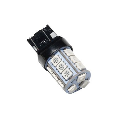 Image showing  7443 18 LED 3-Chip SMD Bulb (Single), Amber