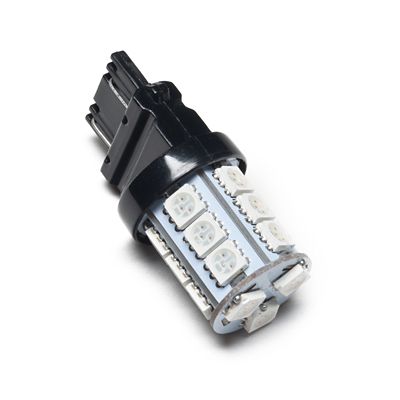Image showing  3157 18 LED 3-Chip SMD Bulb (Single), Red