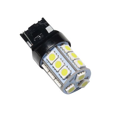 Image showing  7440 18 LED 3-Chip SMD Bulb (Single), White