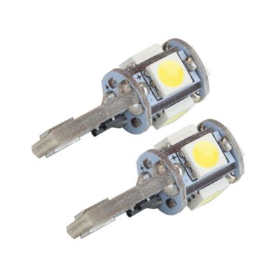 Image showing 3 th ORACLE Lighting T10 5 LED 3 Chip SMD Bulbs (Pair), White