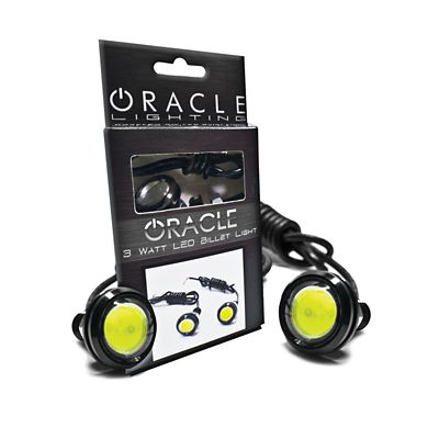 ORACLE Lighting 3W Universal Cree LED Billet Light, White LED