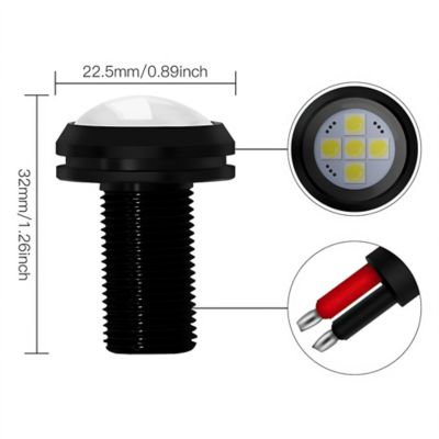 Image showing  3W Universal Cree LED Billet Light, White LED