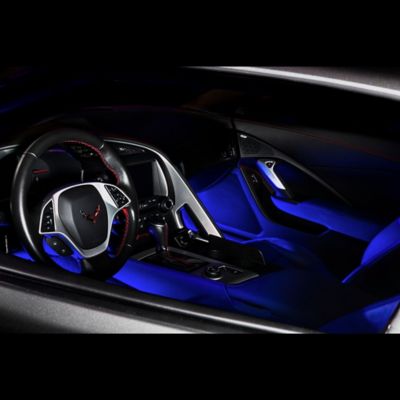 Image showing  Pair 15 LED Strips Retail pk., Blue LED, 3805-002