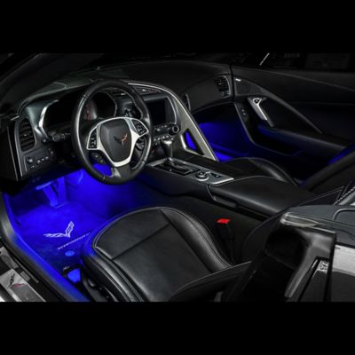 Image showing  Pair 15 LED Strips Retail pk., Blue LED, 3805-002