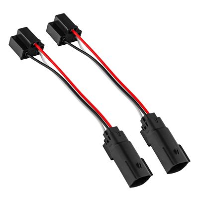 Image showing  Jeep Wrangler JL / Gladiator JT Plug & Play H4 Headlight Wiring Adapter (Pair)
