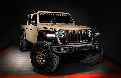 Image showing 7 th ORACLE Lighting Pre-Runner Style LED Grill Kit for Jeep Gladiator JT, Amber LED