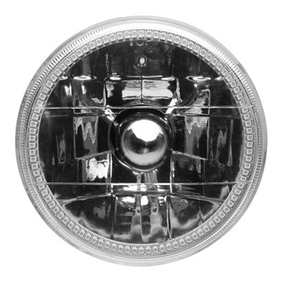 Image showing  Pre-Installed Lights 5.75 in. Sealed Beam Red Halo, 6904-003