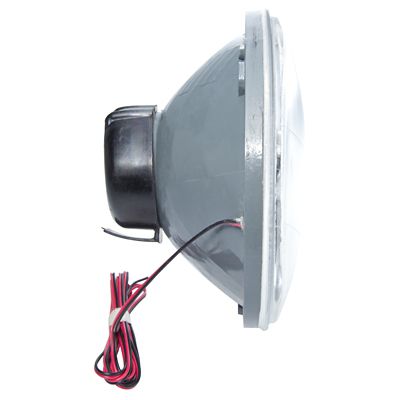 Image showing  Pre-Installed Lights 5.75 in. Sealed Beam Amber Halo, 6904-005