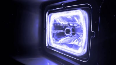 Image showing  Pre-Installed Lights 7x6 in. Sealed Beam White Halo, 6908-001