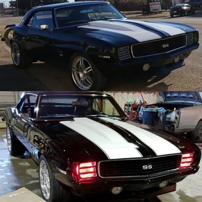 Image showing  Pre-Installed Lights 7 in. Sealed Beam Red Halo, 6905-003