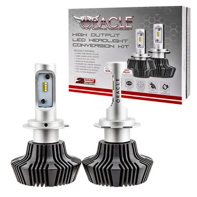 ORACLE Lighting H7 4,000+ Lumen LED Headlight Bulbs (Pair)