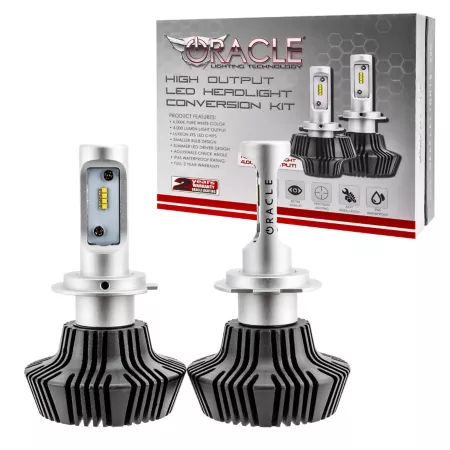 ORACLE Lighting H7 4 000+ Lumens LED Headlight Bulbs (Pair) Headlight Assemblies