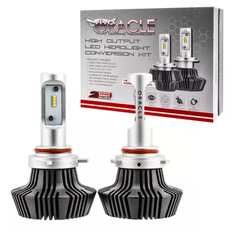 ORACLE Lighting 9012 4 000+ Lumen LED Headlight Bulbs (Pair) Headlight Assemblies