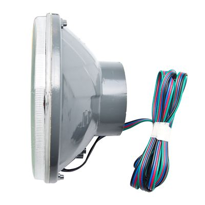 Image showing  Pre-Installed Lights 5.75 in. Sealed Beam ColorSHIFT Halo, 6904-333