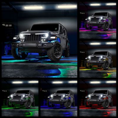 Image showing 8 th ORACLE Lighting Bluetooth + RF Underbody Wheel Well Rock Light Kit - 4 pc.