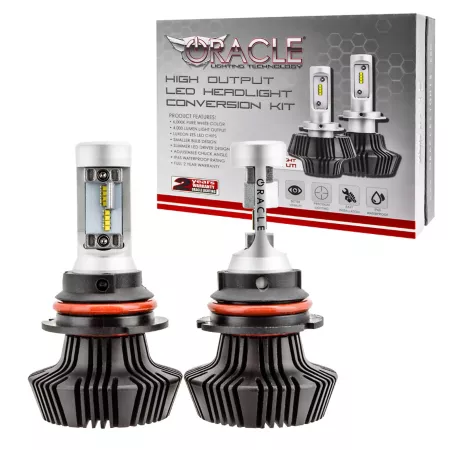 ORACLE Lighting 9007 4 000+ Lumen LED Headlight Bulbs (Pair) Headlight Assemblies