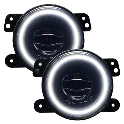 ORACLE Lighting Jeep JK/JL/JT High Performance 20W LED Fog Lights, White Halos, 5846-001