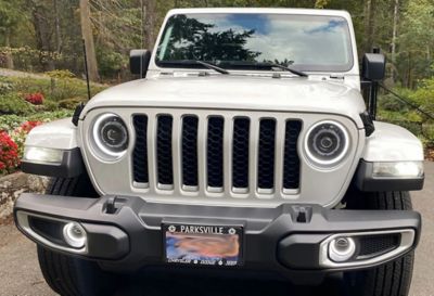 Image showing 8 th ORACLE Lighting Jeep Wrangler JL/Gladiator JT Sport High Performance 20W LED Fog Lights, White Halos, 5847-001