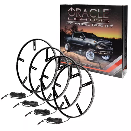 ORACLE Lighting LED Lighted Wheel Rings White LED 4215-001 Automotive Light Mounts & Accessories