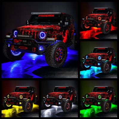 Image showing 5 th ORACLE Lighting LED Illuminated Wheel Rings, ColorSHIFT LED