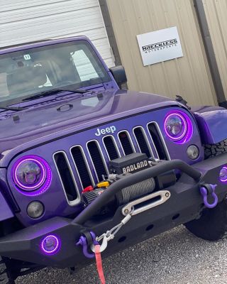 Image showing 7 th ORACLE Lighting 7 in. High Powered LED Headlights, Dynamic ColorSHIFT, 5769-332