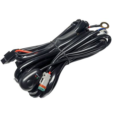 Image showing  2021-2024 Ford Bronco Triple LED Fog Light Kit for Steel Bumper, 5890-005