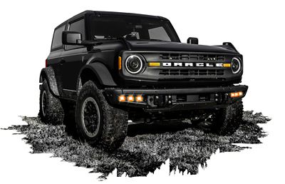 Image showing 6 th ORACLE Lighting 2021-2024 Ford Bronco Triple LED Fog Light Kit for Steel Bumper, 5890-005