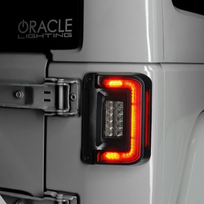 Image showing 9 th ORACLE Lighting Flush Mount LED Tail Lights for Jeep Wrangler JK