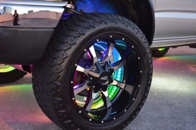 Image showing 5 th ORACLE Lighting LED Illuminated Wheel Rings, Dynamic ColorSHIFT, 4215-332