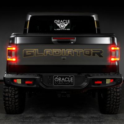 Image showing 7 th ORACLE Lighting Flush Mount LED Tail Lights for Jeep Gladiator JT