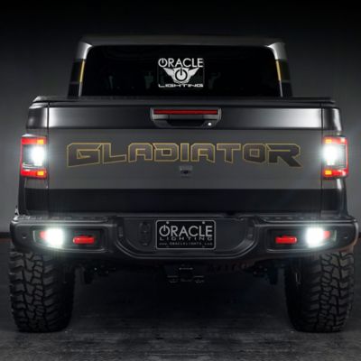 Image showing 8 th ORACLE Lighting Flush Mount LED Tail Lights for Jeep Gladiator JT