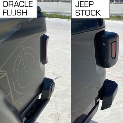 Image showing 9 th ORACLE Lighting Flush Mount LED Tail Lights for Jeep Gladiator JT