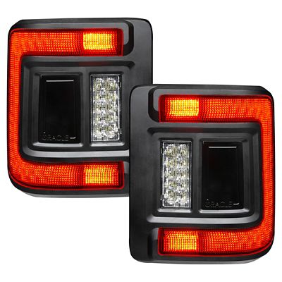 Image showing  Flush Mount LED Tail Lights for Jeep Wrangler JL