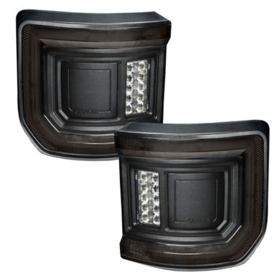 ORACLE Lighting Black Series Flush Mount LED Tail Lights for Jeep Gladiator JT