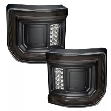 ORACLE Lighting Black Series Flush Mount LED Tail Lights for Jeep Gladiator JT Backup Lights