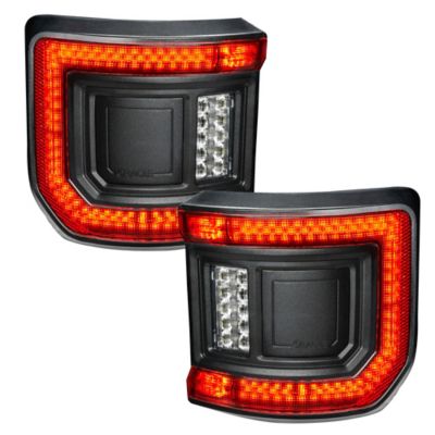 Image showing  Black Series Flush Mount LED Tail Lights for Jeep Gladiator JT