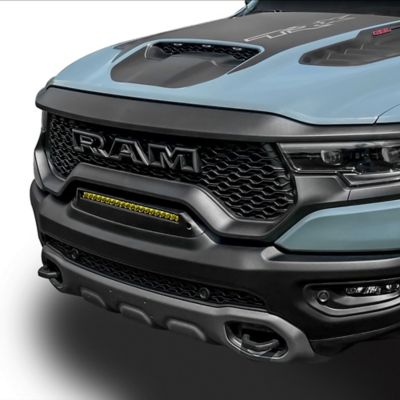 Image showing 7 th ORACLE Lighting 2019-2024 RAM Rebel/TRX Front Bumper Flush LED Light Bar System, Yellow LED, 5885-006