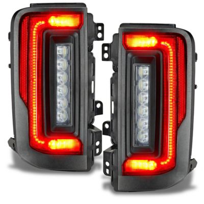 Image showing  Black Series Flush Style LED Tail Lights for 2021-2024 Ford Bronco
