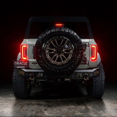 Image showing 8 th ORACLE Lighting Black Series Flush Style LED Tail Lights for 2021-2024 Ford Bronco