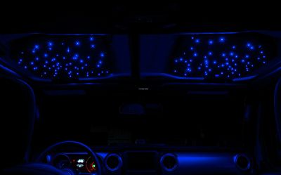 Image showing 7 th ORACLE Lighting StarLINER Fiber Optic Hardtop Headliner for Jeep Wrangler JL / Gladiator JT