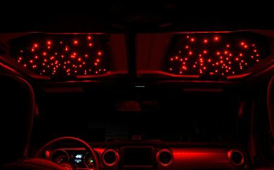 Image showing 8 th ORACLE Lighting StarLINER Fiber Optic Hardtop Headliner for Jeep Wrangler JL / Gladiator JT