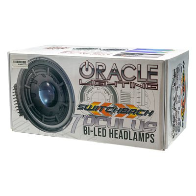 Image showing 5 th ORACLE Lighting Oculus 7in Switchback Bi-LED Projector Headlights for Jeep Wrangler JK