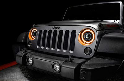 Image showing 8 th ORACLE Lighting Oculus 7in Switchback Bi-LED Projector Headlights for Jeep Wrangler JK