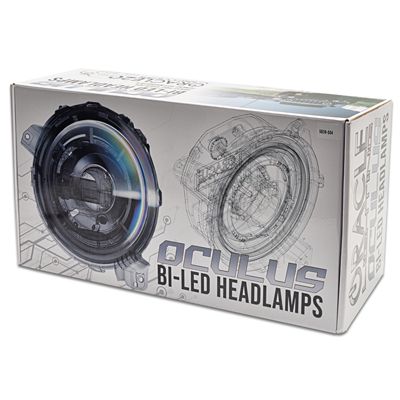 Image showing  Oculus Bi-LED Projector Headlights for Jeep Wrangler JL / Gladiator JT, 5839-504
