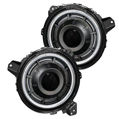Image showing  Oculus ColorSHIFT Bi-LED Projector Headlights for Jeep Wrangler JL / Gladiator JT, 5839-334